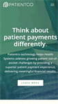 Mobile Screenshot of patientco.com